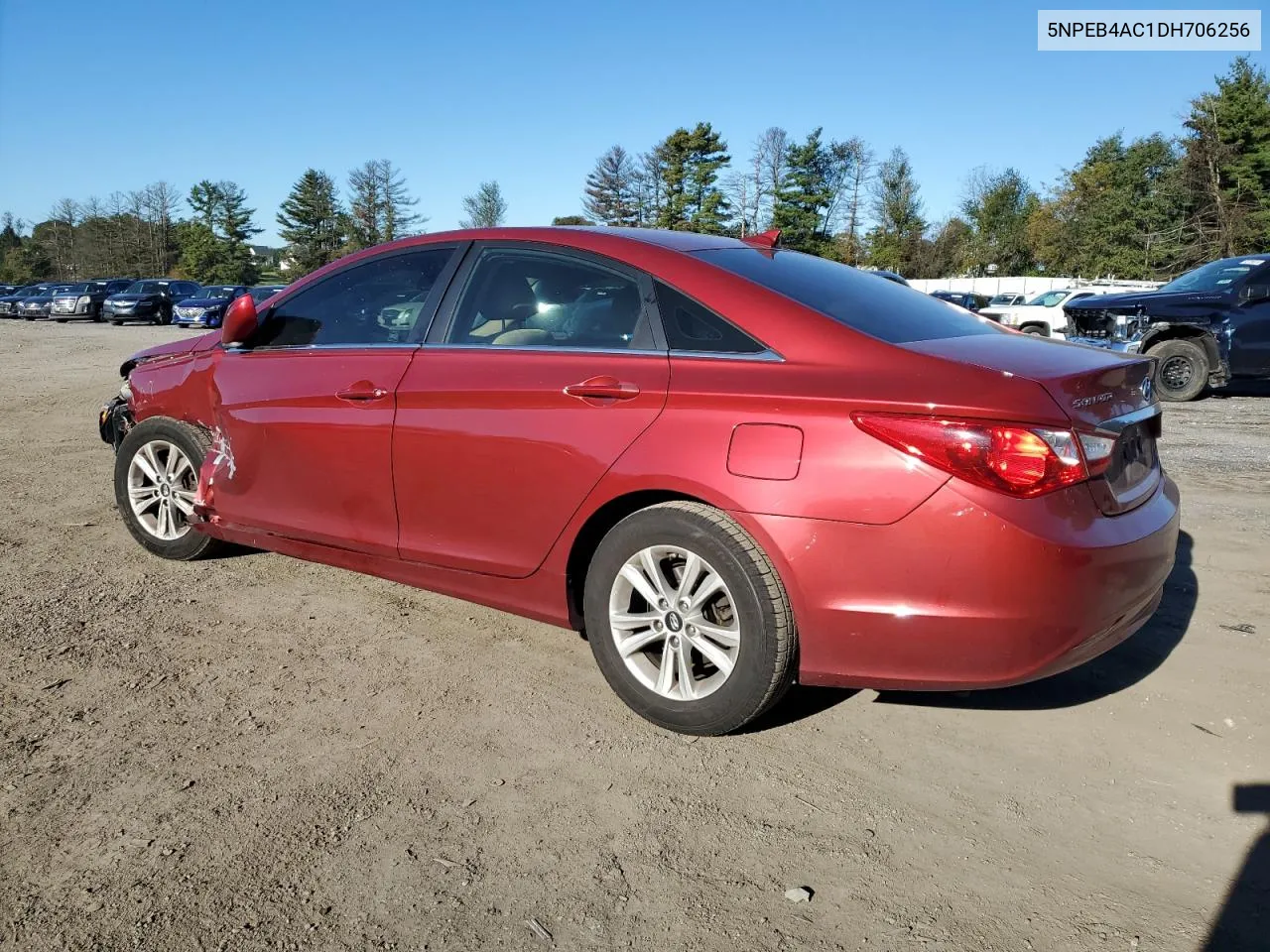 2013 Hyundai Sonata Gls VIN: 5NPEB4AC1DH706256 Lot: 75155944