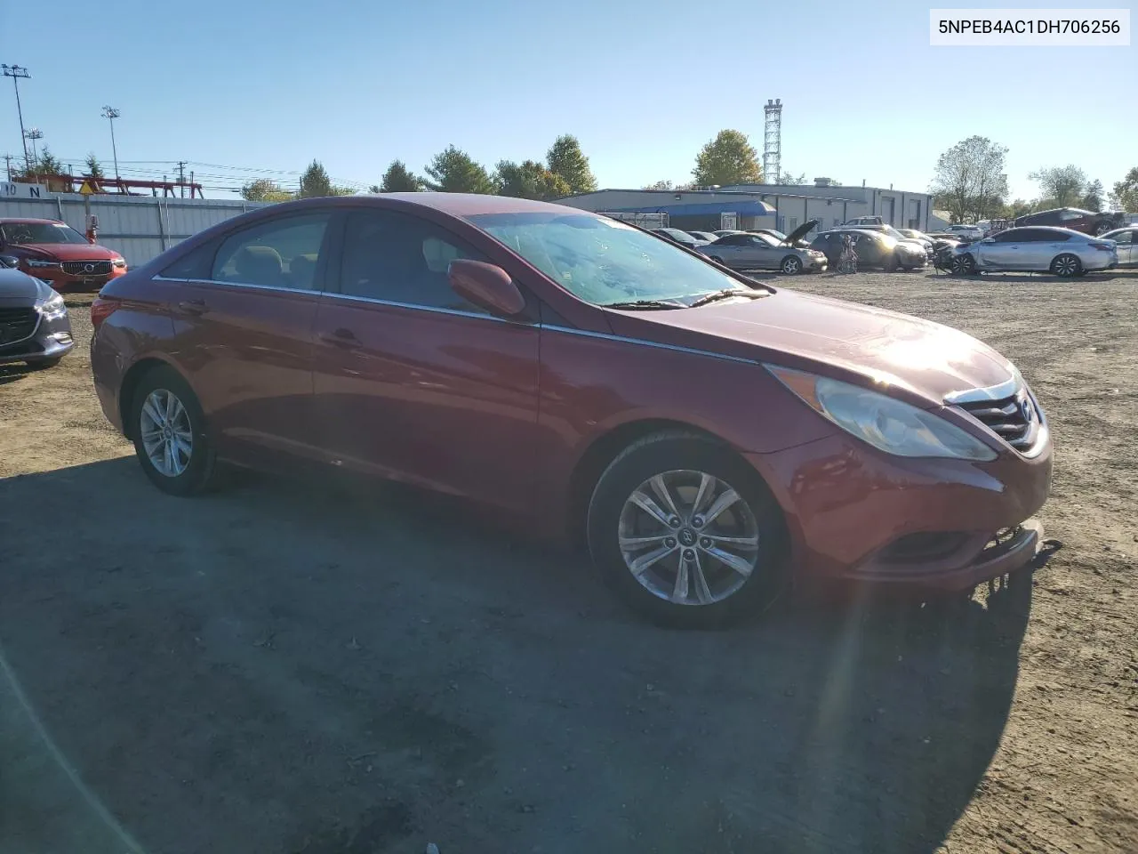 2013 Hyundai Sonata Gls VIN: 5NPEB4AC1DH706256 Lot: 75155944