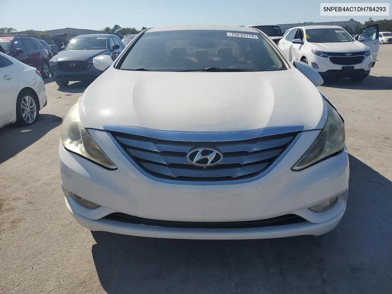 2013 Hyundai Sonata Gls VIN: 5NPEB4AC1DH784293 Lot: 75233174