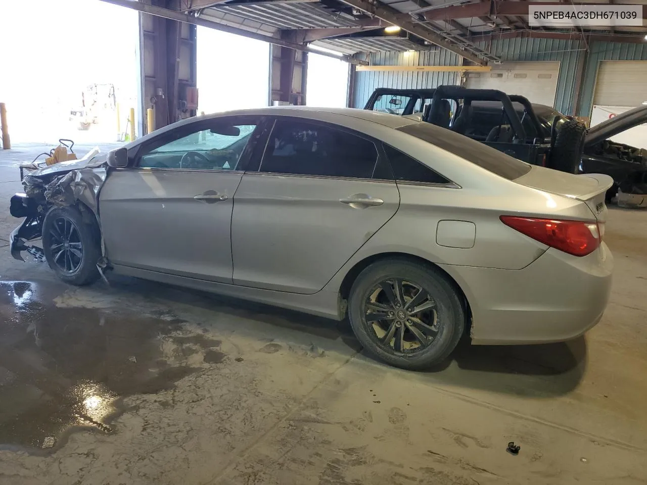 2013 Hyundai Sonata Gls VIN: 5NPEB4AC3DH671039 Lot: 75301474