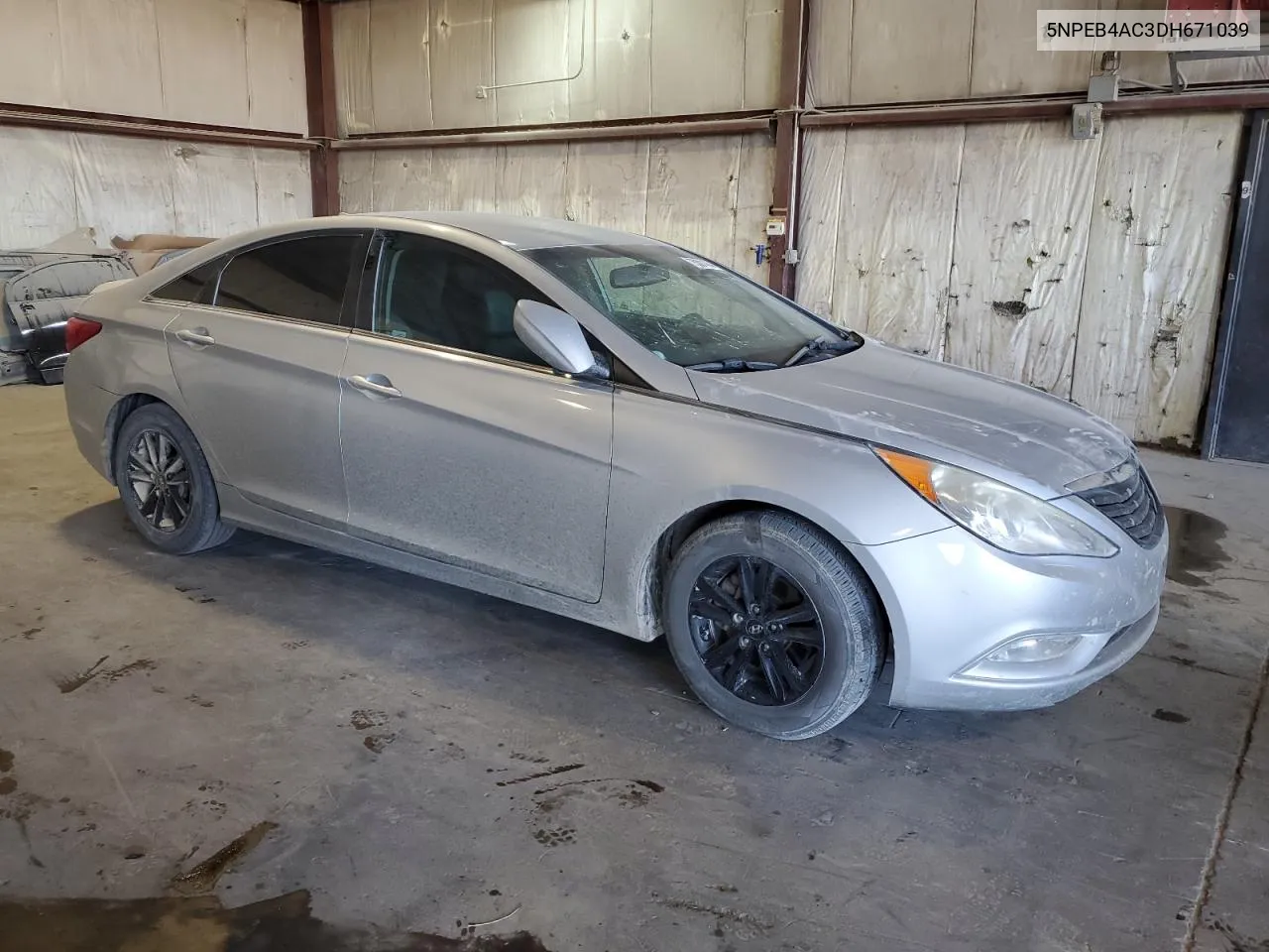 2013 Hyundai Sonata Gls VIN: 5NPEB4AC3DH671039 Lot: 75301474