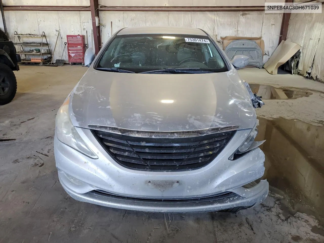 2013 Hyundai Sonata Gls VIN: 5NPEB4AC3DH671039 Lot: 75301474