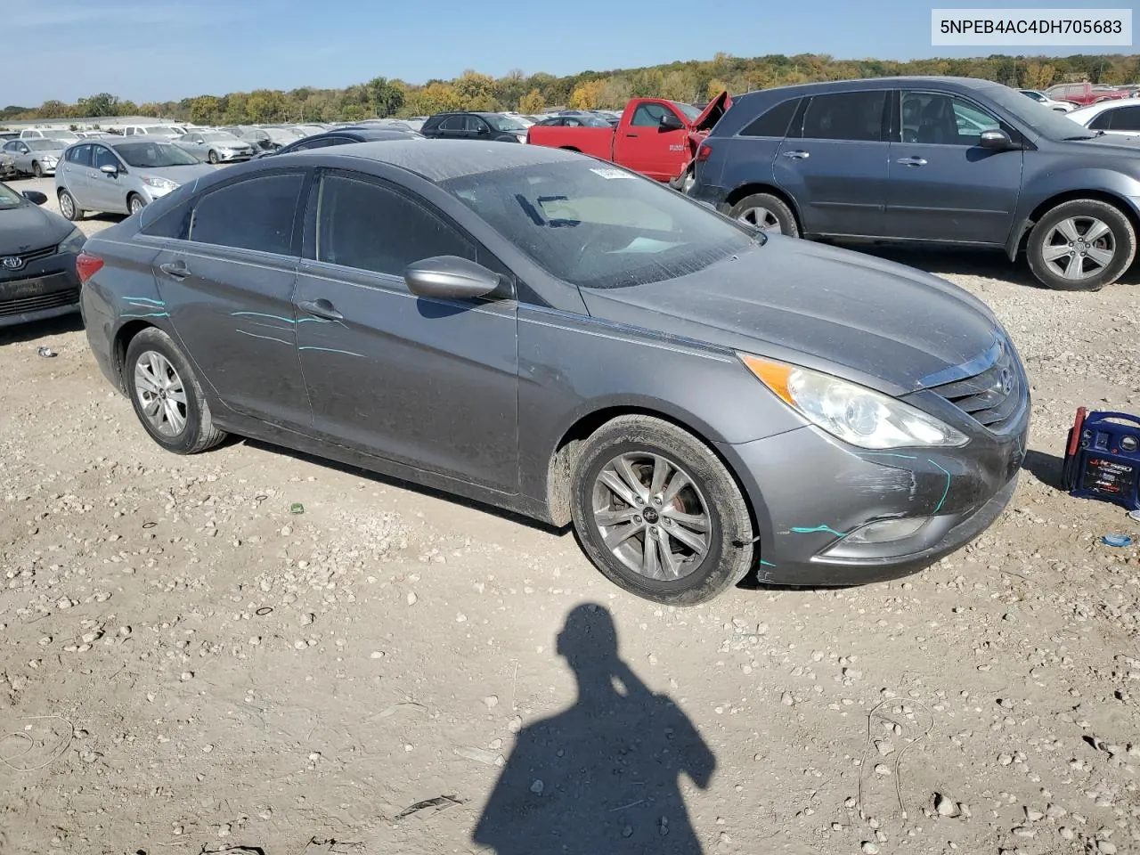 2013 Hyundai Sonata Gls VIN: 5NPEB4AC4DH705683 Lot: 75347124