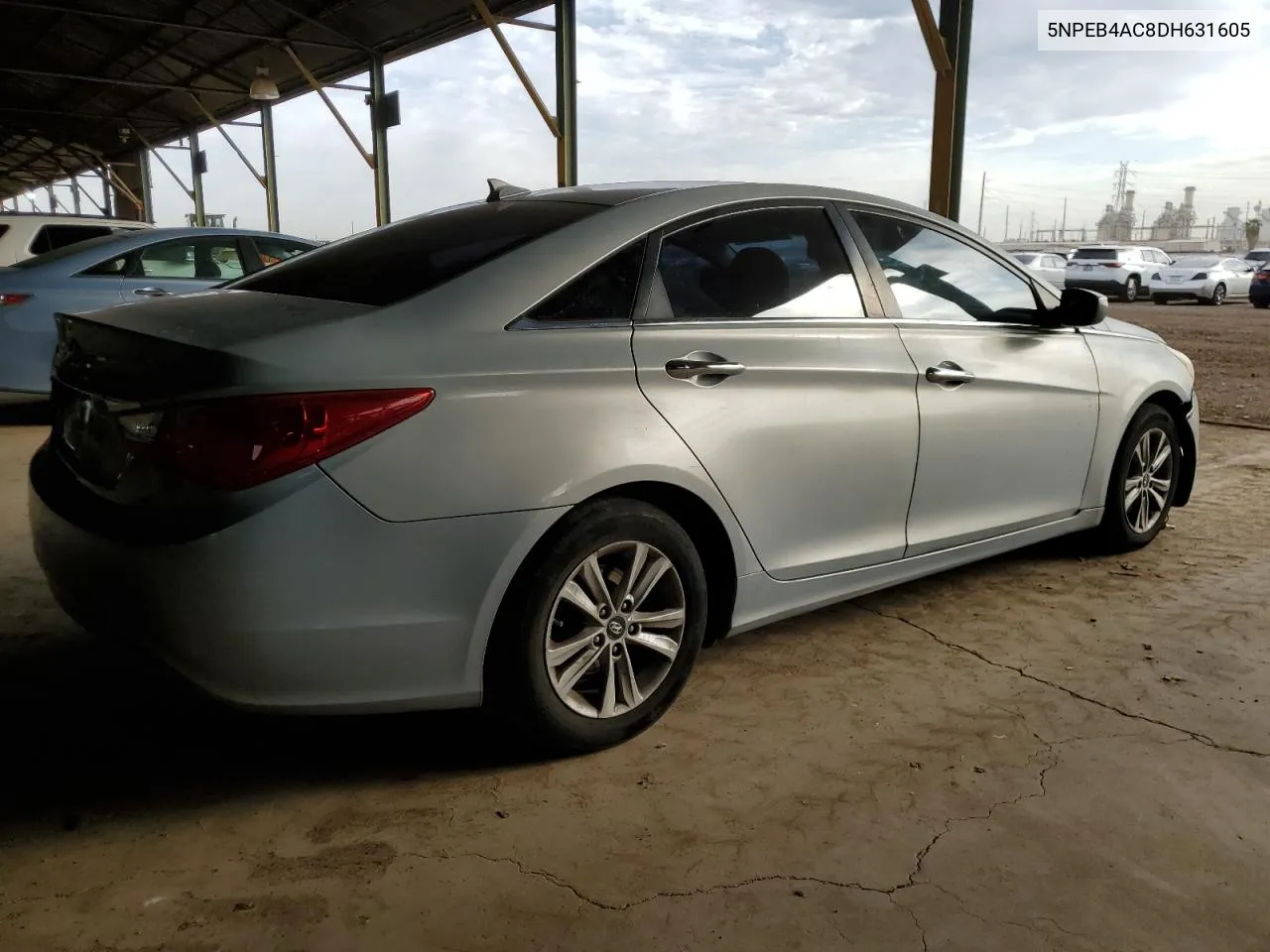 2013 Hyundai Sonata Gls VIN: 5NPEB4AC8DH631605 Lot: 75360064