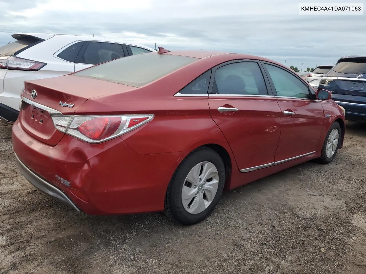 KMHEC4A41DA071063 2013 Hyundai Sonata Hybrid