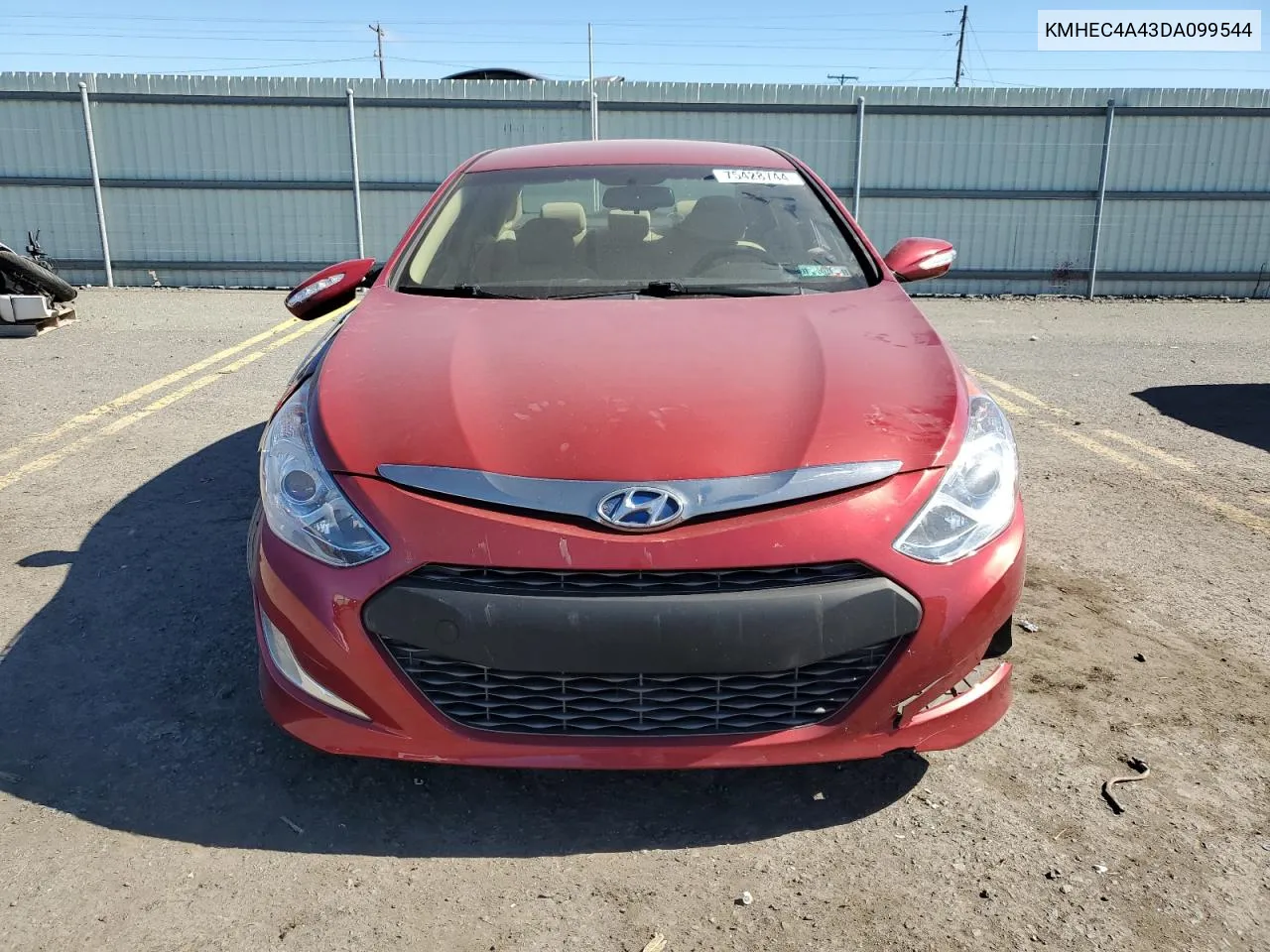 KMHEC4A43DA099544 2013 Hyundai Sonata Hybrid