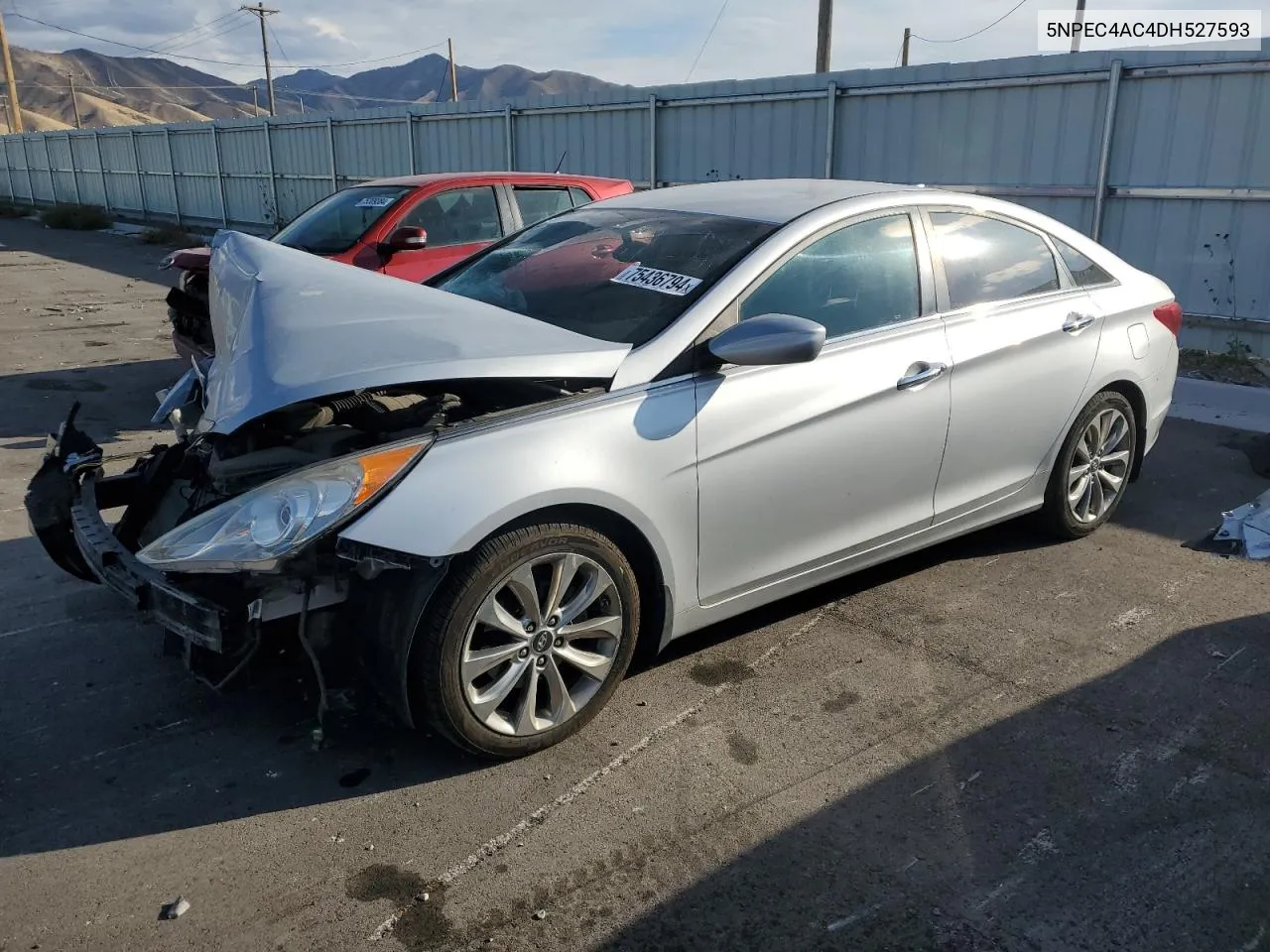 2013 Hyundai Sonata Se VIN: 5NPEC4AC4DH527593 Lot: 75436794