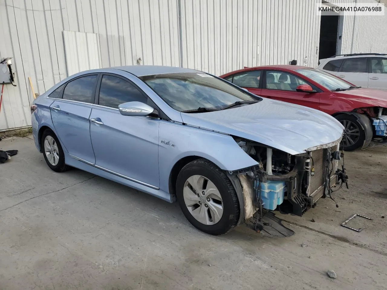 2013 Hyundai Sonata Hybrid VIN: KMHEC4A41DA076988 Lot: 75503944