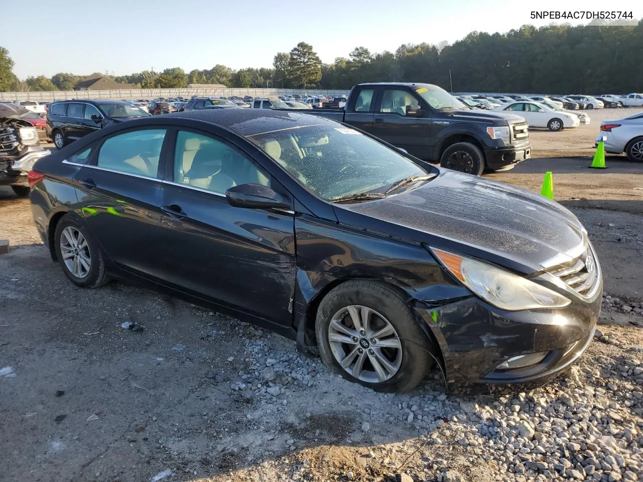 2013 Hyundai Sonata Gls VIN: 5NPEB4AC7DH525744 Lot: 75543624