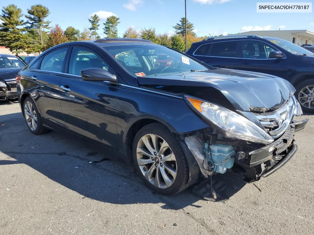 2013 Hyundai Sonata Se VIN: 5NPEC4AC9DH778187 Lot: 75596184