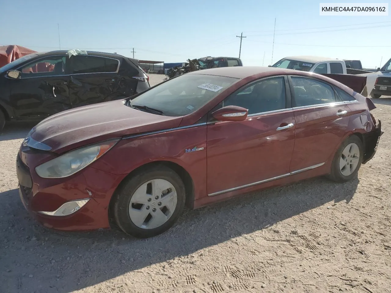 2013 Hyundai Sonata Hybrid VIN: KMHEC4A47DA096162 Lot: 75644094