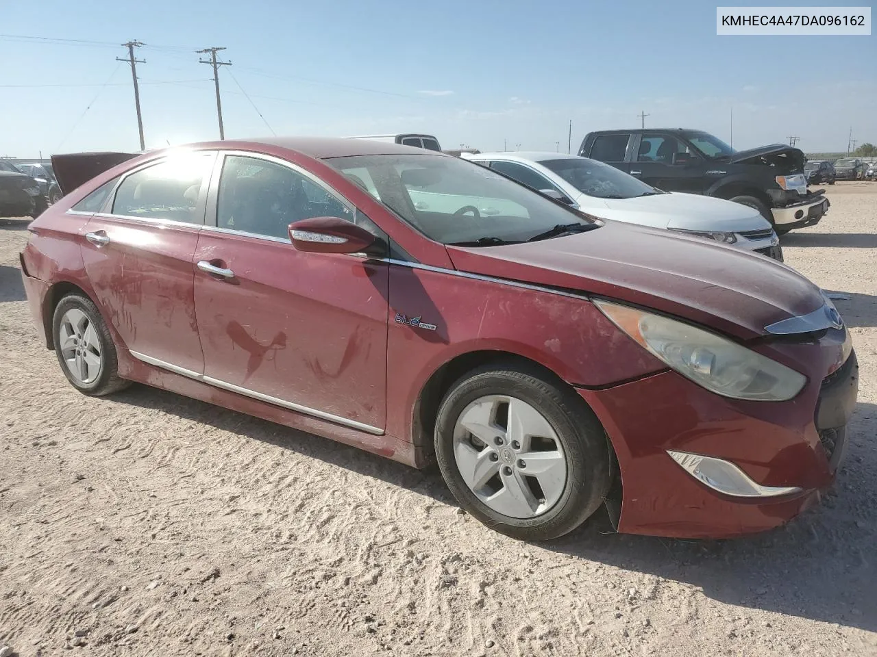 2013 Hyundai Sonata Hybrid VIN: KMHEC4A47DA096162 Lot: 75644094