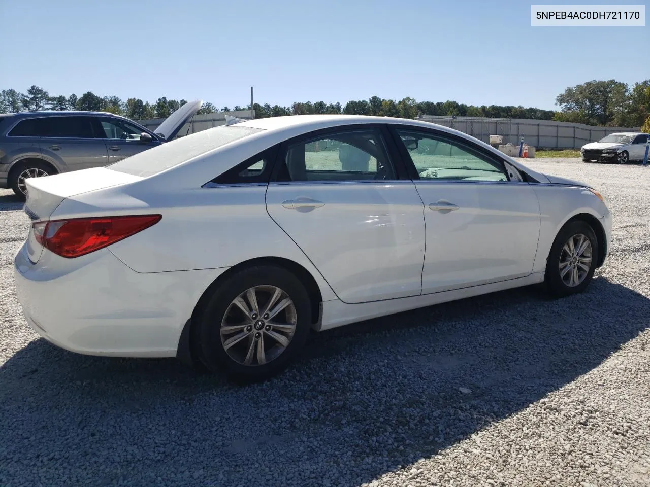 2013 Hyundai Sonata Gls VIN: 5NPEB4AC0DH721170 Lot: 75649624