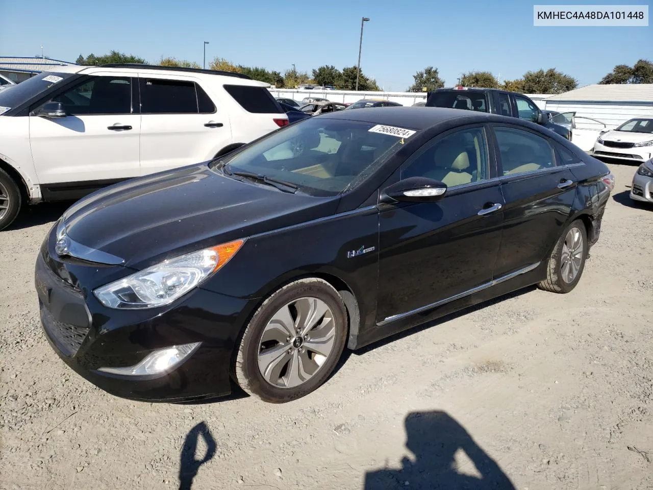 2013 Hyundai Sonata Hybrid VIN: KMHEC4A48DA101448 Lot: 75680824