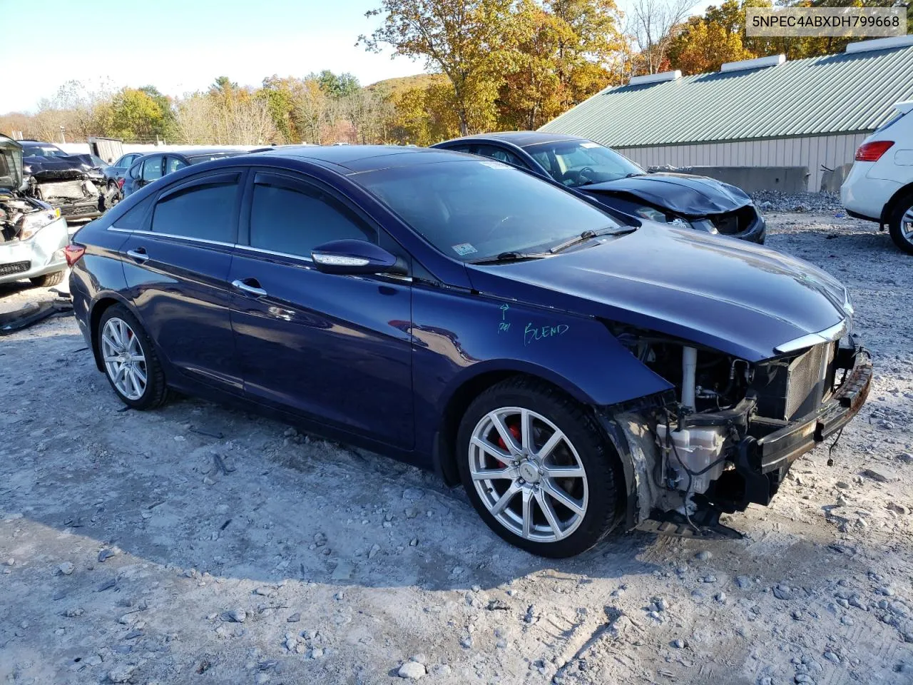 2013 Hyundai Sonata Se VIN: 5NPEC4ABXDH799668 Lot: 75799594