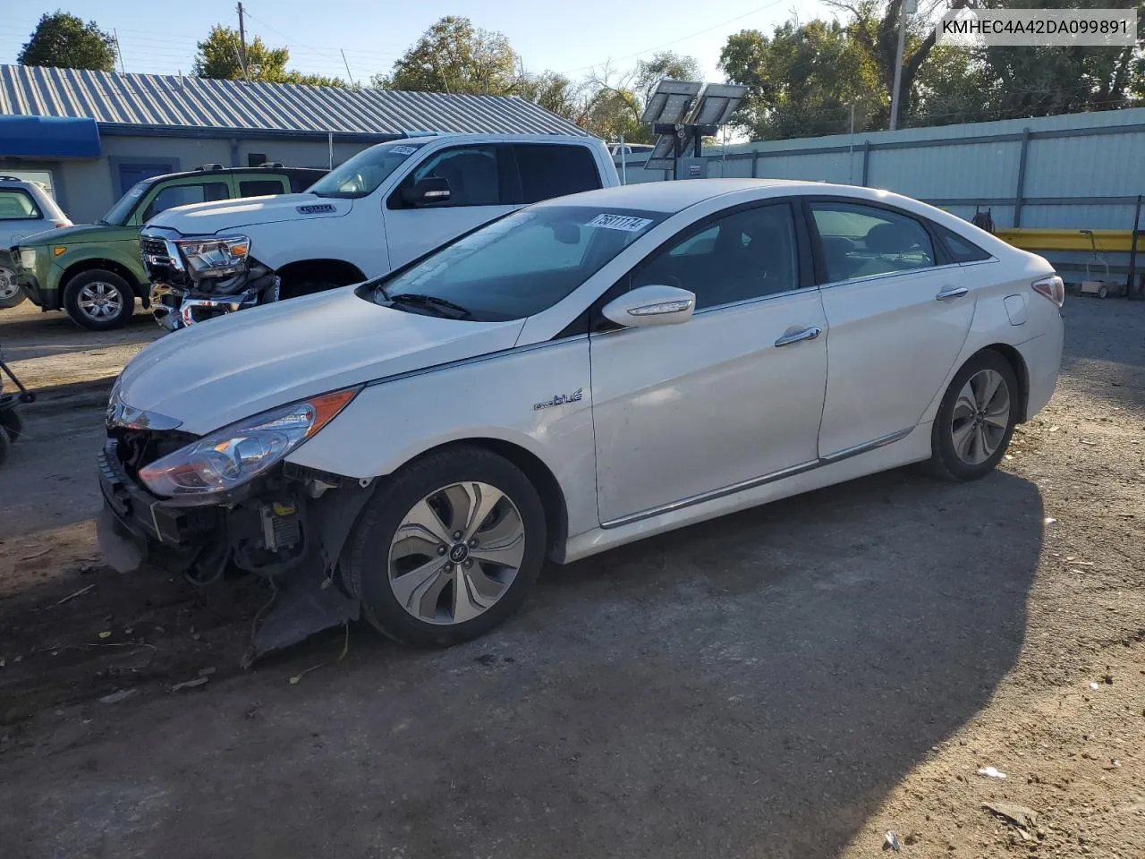 2013 Hyundai Sonata Hybrid VIN: KMHEC4A42DA099891 Lot: 75811174