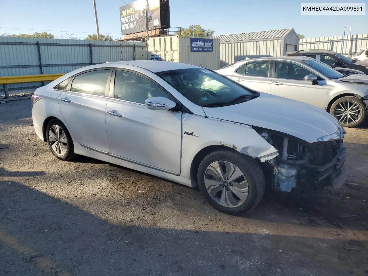 KMHEC4A42DA099891 2013 Hyundai Sonata Hybrid