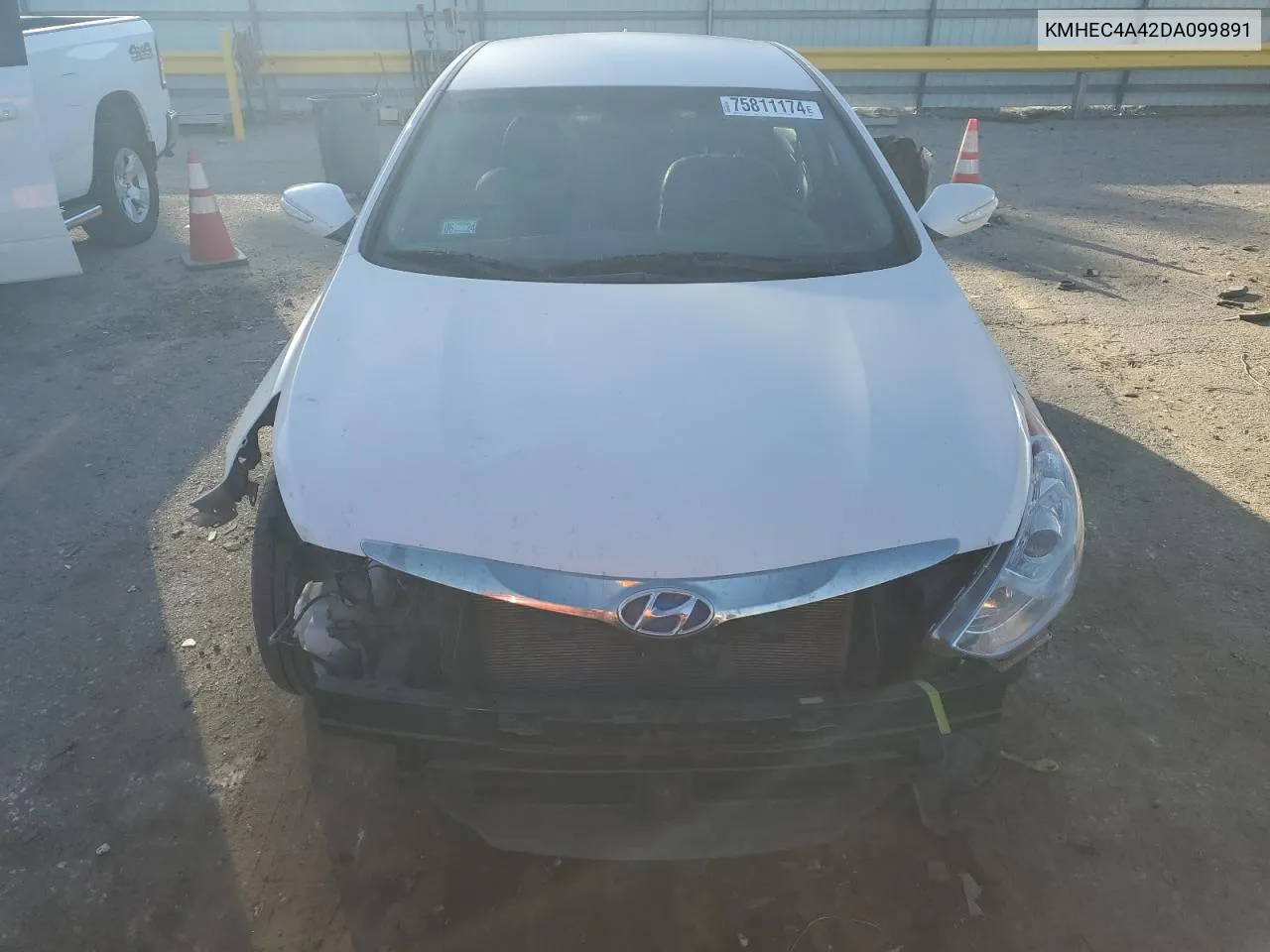 KMHEC4A42DA099891 2013 Hyundai Sonata Hybrid