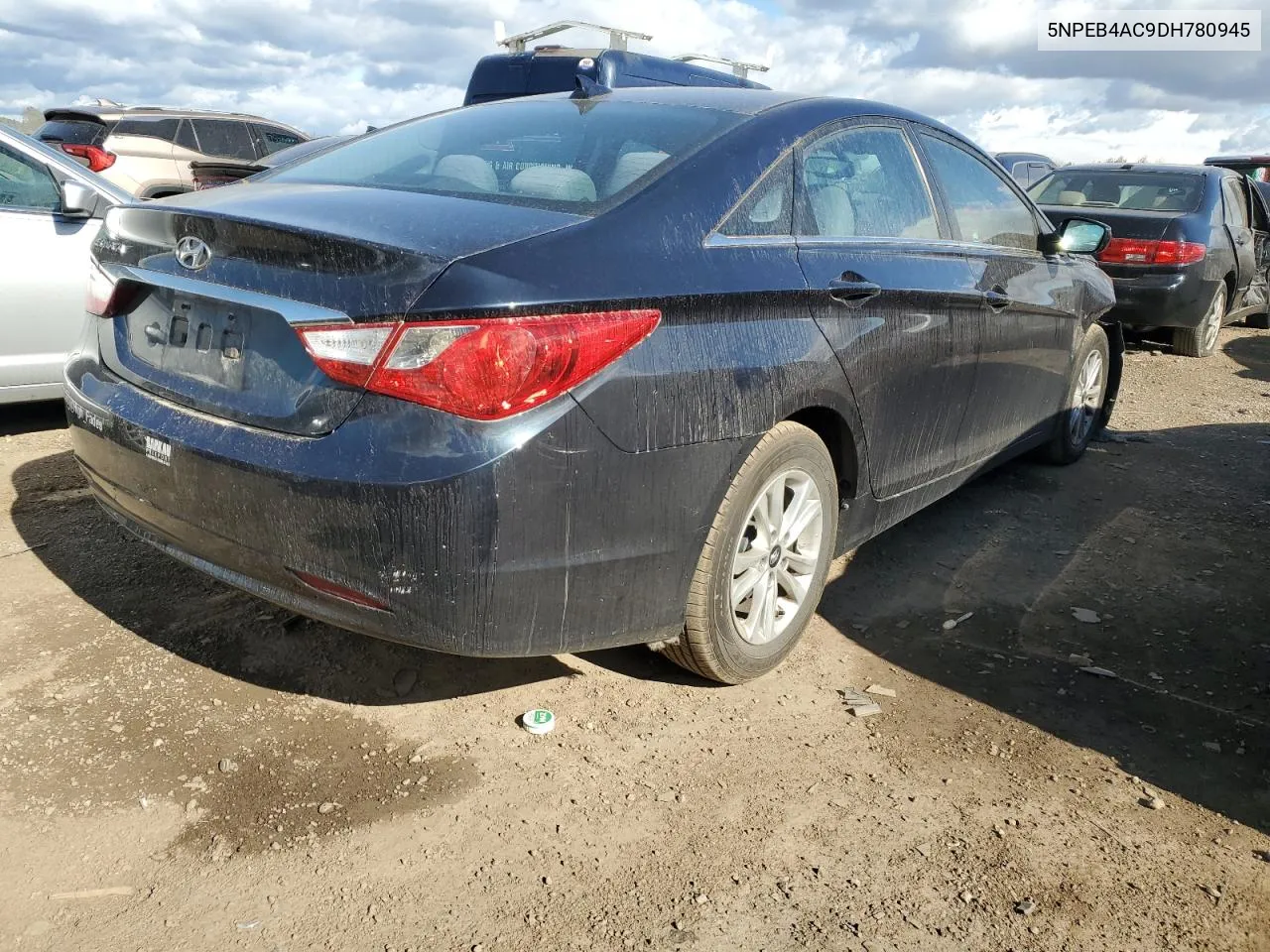 2013 Hyundai Sonata Gls VIN: 5NPEB4AC9DH780945 Lot: 75843364