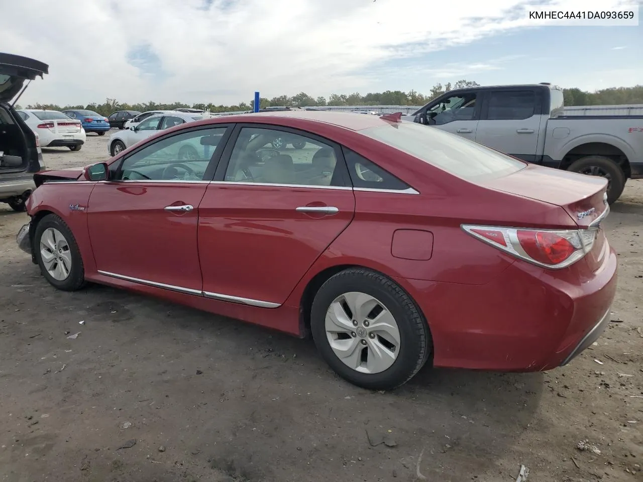 2013 Hyundai Sonata Hybrid VIN: KMHEC4A41DA093659 Lot: 75893034