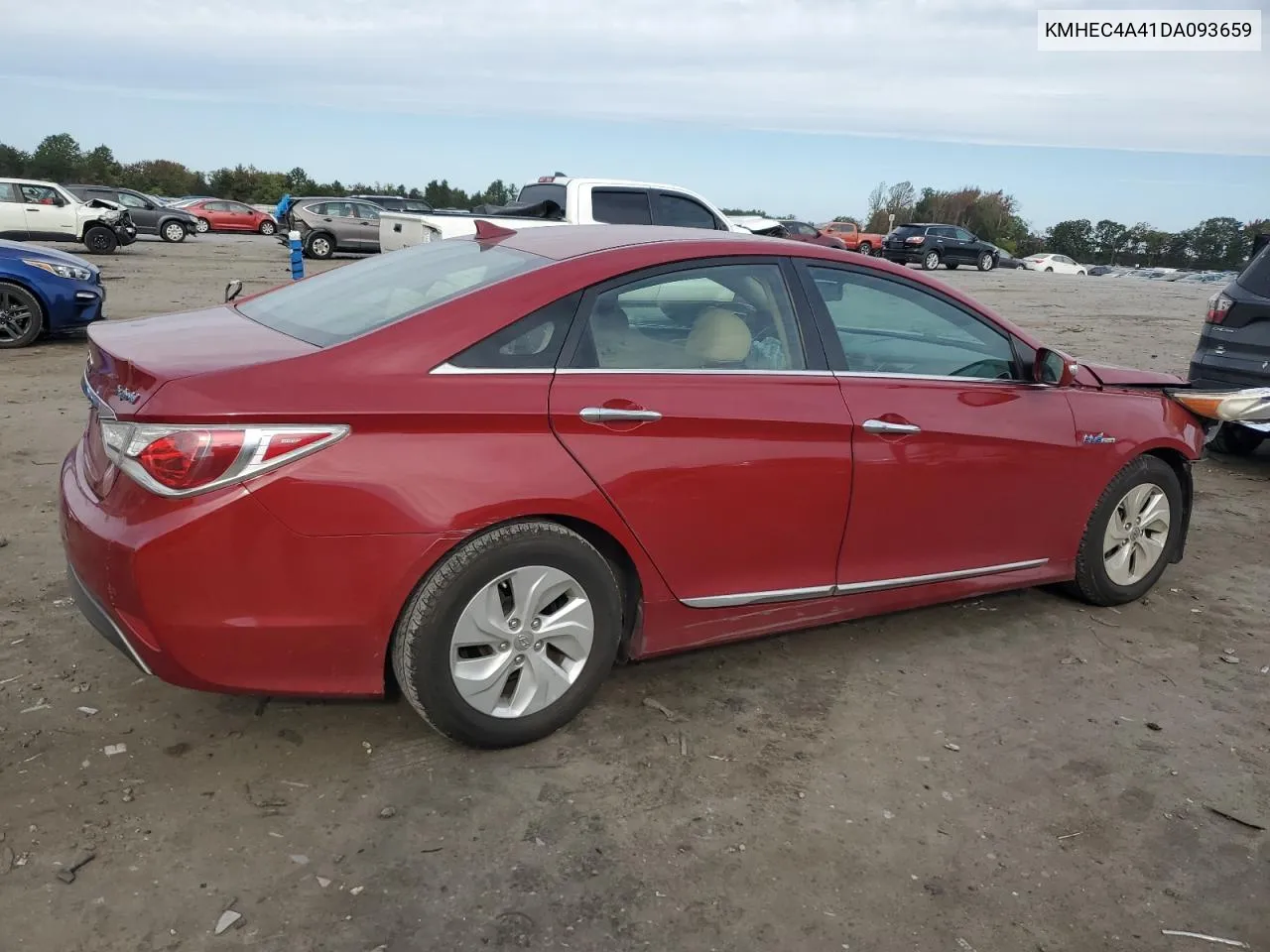 2013 Hyundai Sonata Hybrid VIN: KMHEC4A41DA093659 Lot: 75893034