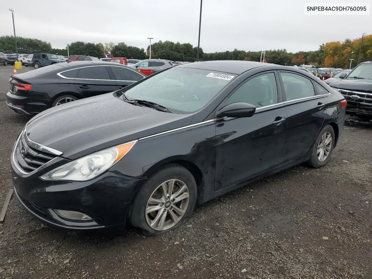 2013 Hyundai Sonata Gls VIN: 5NPEB4AC9DH760095 Lot: 75904904