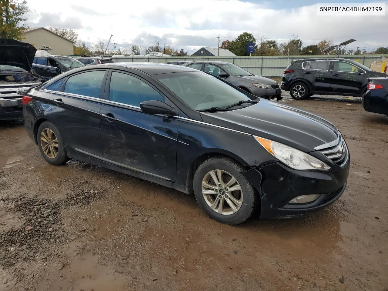 2013 Hyundai Sonata Gls VIN: 5NPEB4AC4DH647199 Lot: 75910784