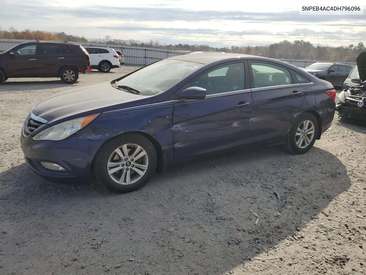 2013 Hyundai Sonata Gls VIN: 5NPEB4AC4DH796096 Lot: 75986034