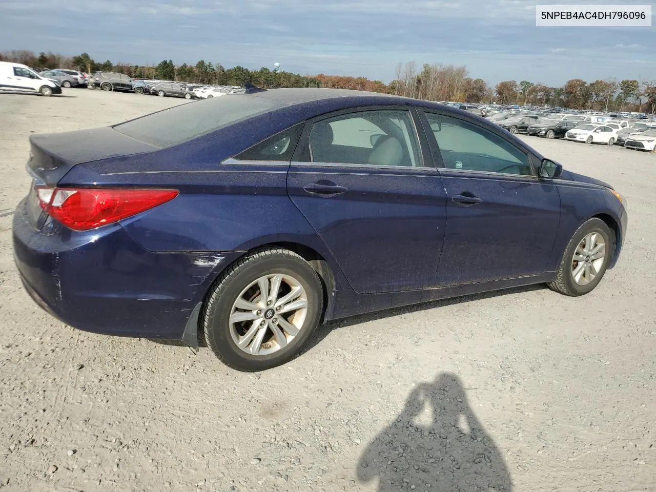 2013 Hyundai Sonata Gls VIN: 5NPEB4AC4DH796096 Lot: 75986034