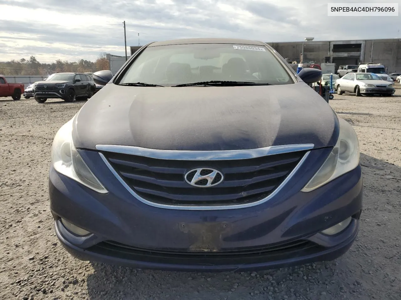 2013 Hyundai Sonata Gls VIN: 5NPEB4AC4DH796096 Lot: 75986034