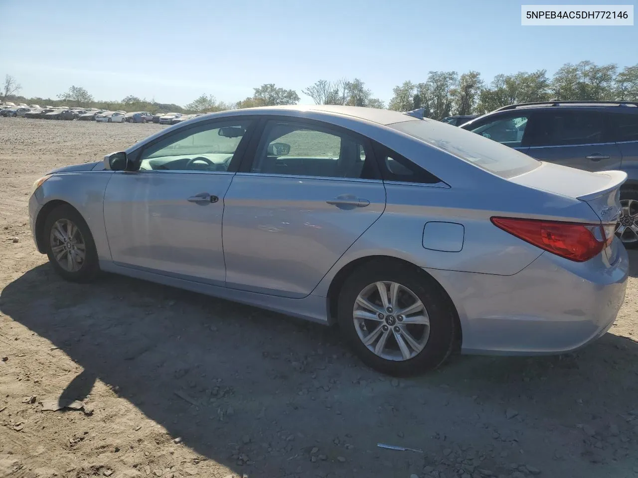 2013 Hyundai Sonata Gls VIN: 5NPEB4AC5DH772146 Lot: 76020504