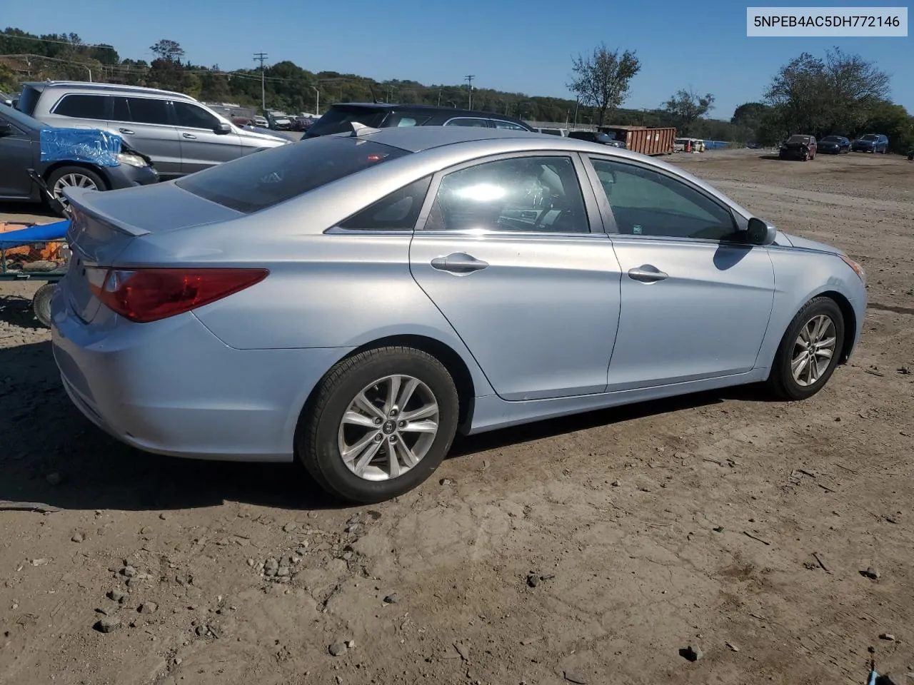 2013 Hyundai Sonata Gls VIN: 5NPEB4AC5DH772146 Lot: 76020504