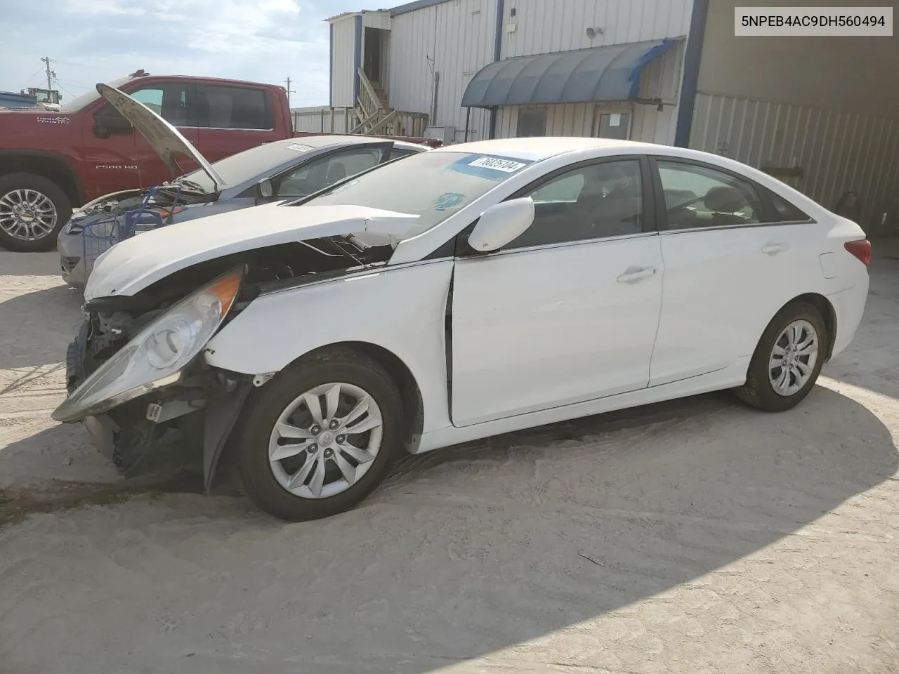 2013 Hyundai Sonata Gls VIN: 5NPEB4AC9DH560494 Lot: 76025104