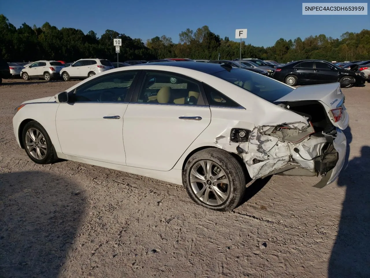 2013 Hyundai Sonata Se VIN: 5NPEC4AC3DH653959 Lot: 76070894