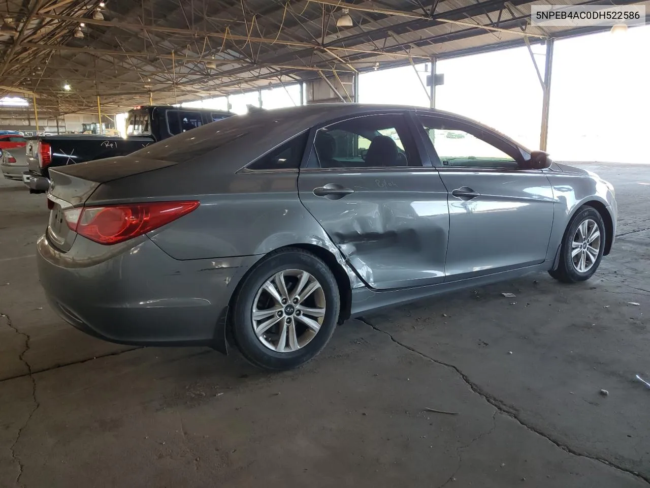 2013 Hyundai Sonata Gls VIN: 5NPEB4AC0DH522586 Lot: 76137074