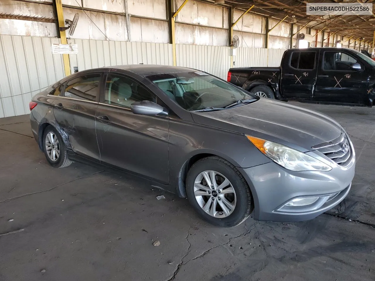 2013 Hyundai Sonata Gls VIN: 5NPEB4AC0DH522586 Lot: 76137074