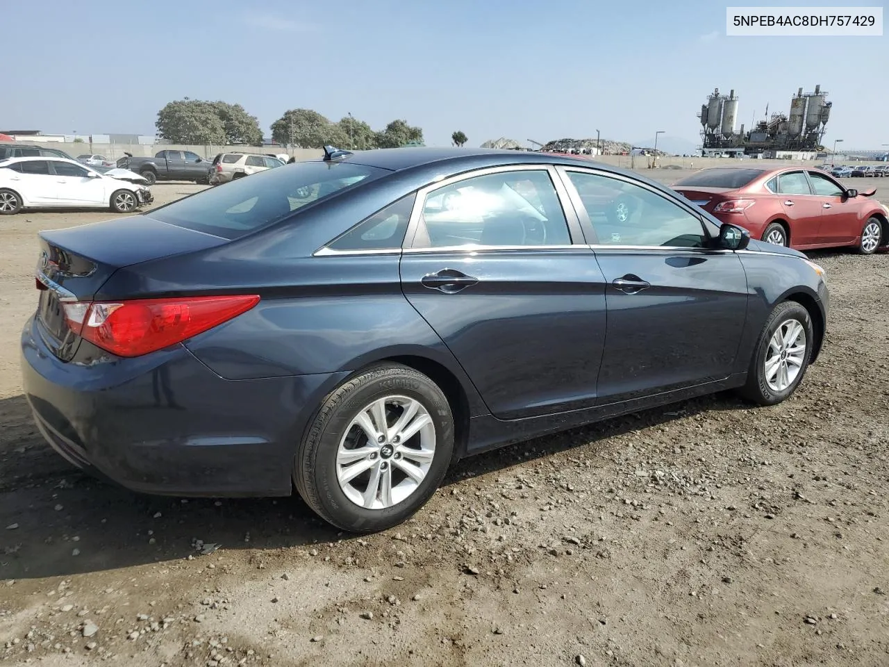 2013 Hyundai Sonata Gls VIN: 5NPEB4AC8DH757429 Lot: 76139764