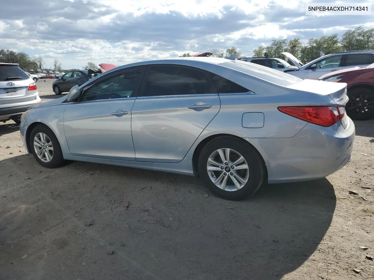 2013 Hyundai Sonata Gls VIN: 5NPEB4ACXDH714341 Lot: 76139964