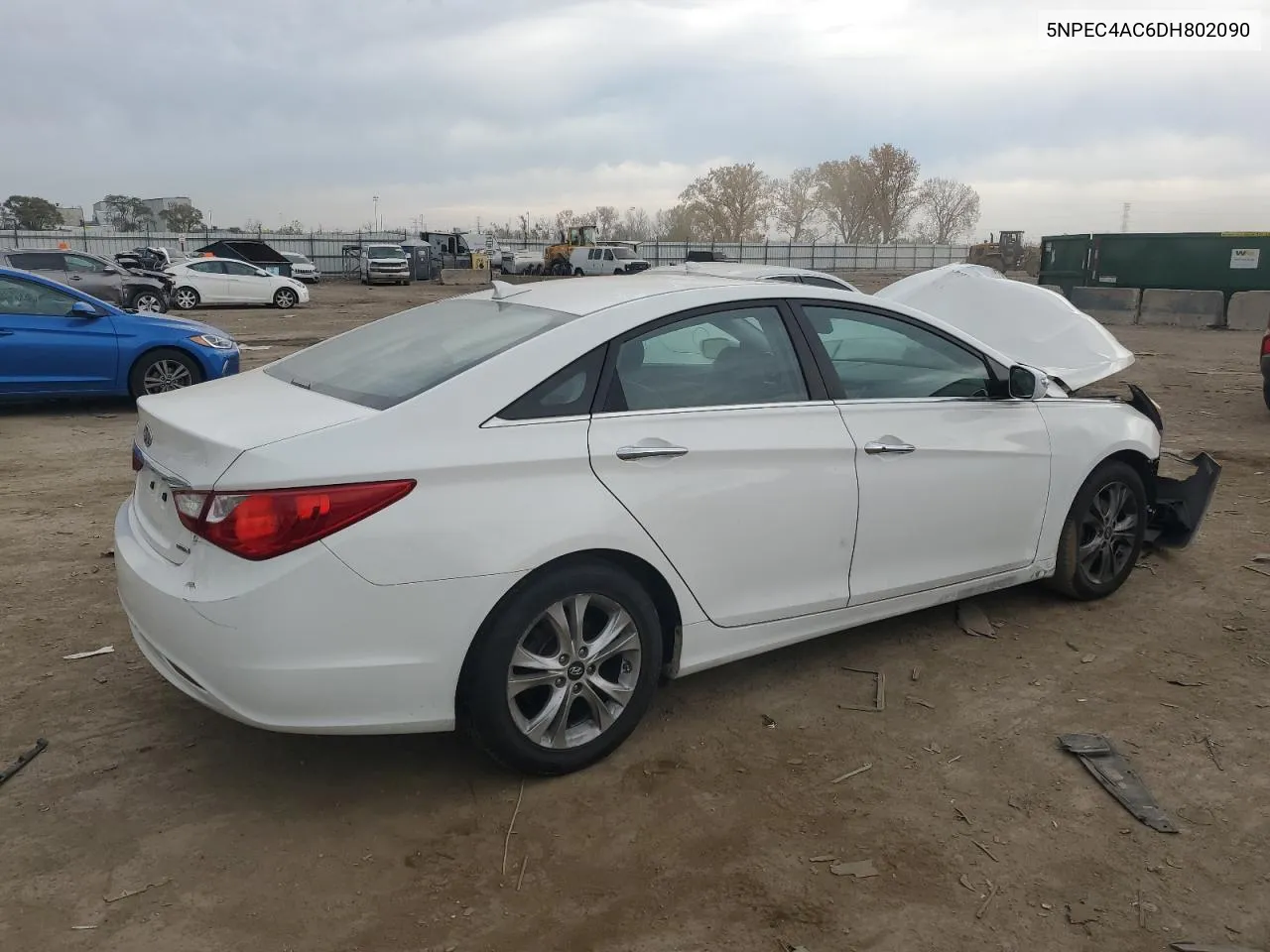 2013 Hyundai Sonata Se VIN: 5NPEC4AC6DH802090 Lot: 76336544