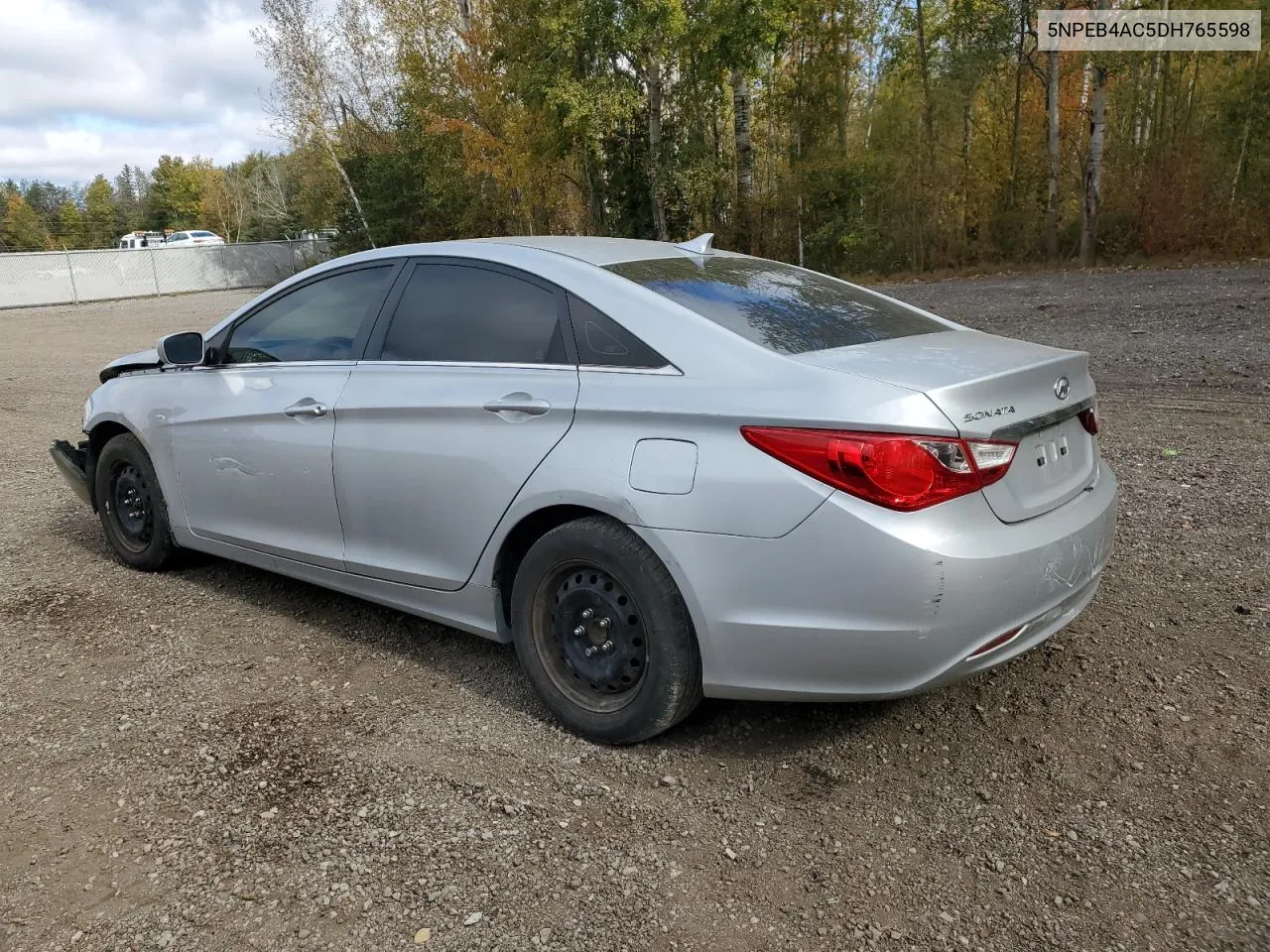 2013 Hyundai Sonata Gls VIN: 5NPEB4AC5DH765598 Lot: 76447374