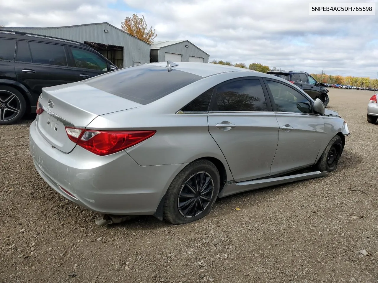 2013 Hyundai Sonata Gls VIN: 5NPEB4AC5DH765598 Lot: 76447374