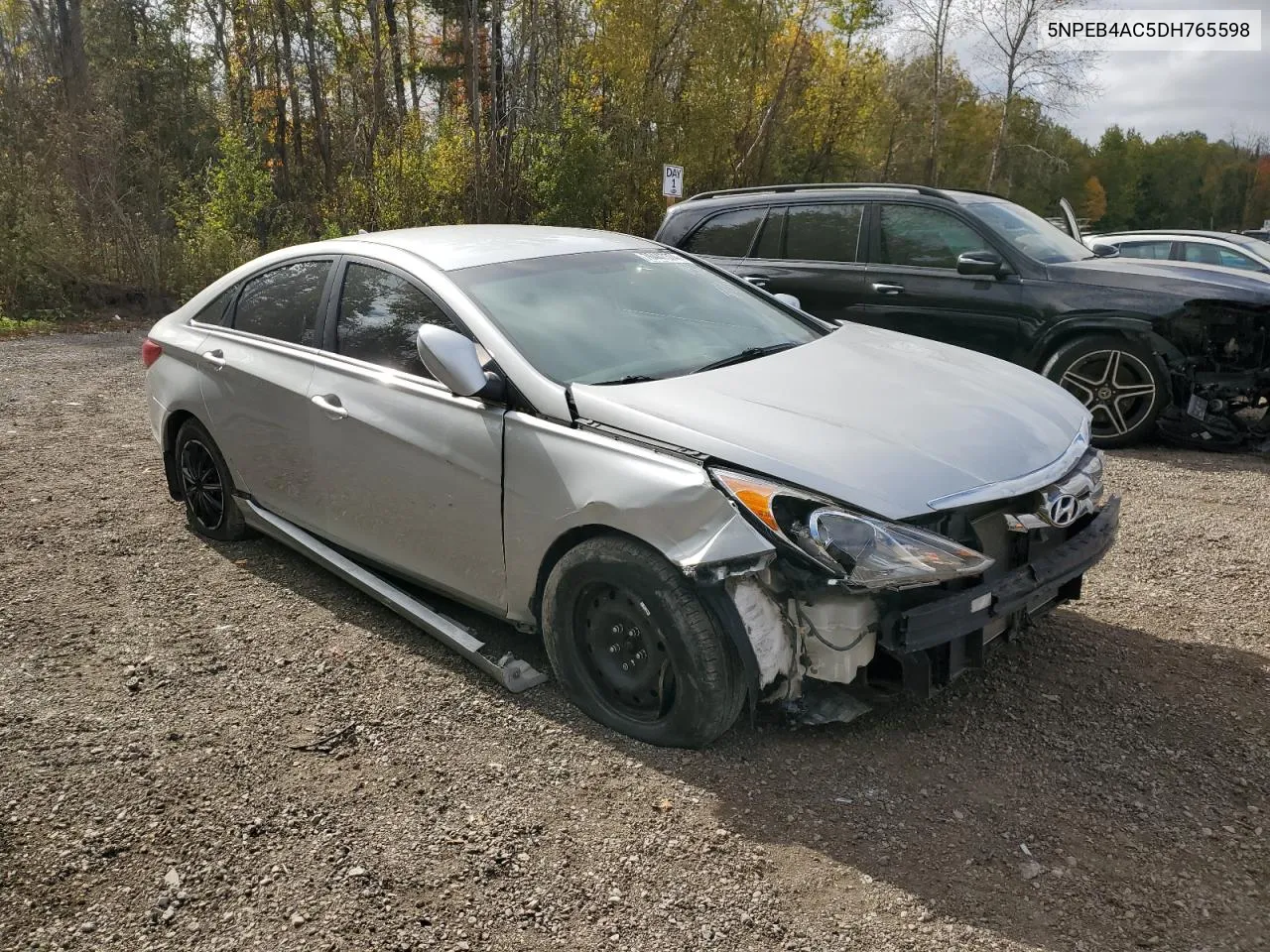 2013 Hyundai Sonata Gls VIN: 5NPEB4AC5DH765598 Lot: 76447374