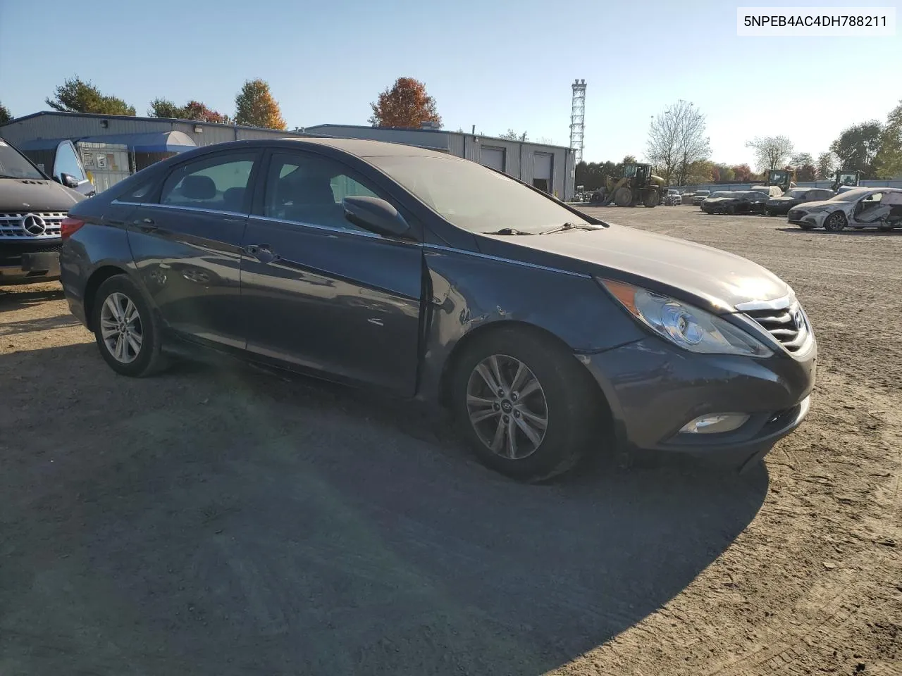 2013 Hyundai Sonata Gls VIN: 5NPEB4AC4DH788211 Lot: 76452864