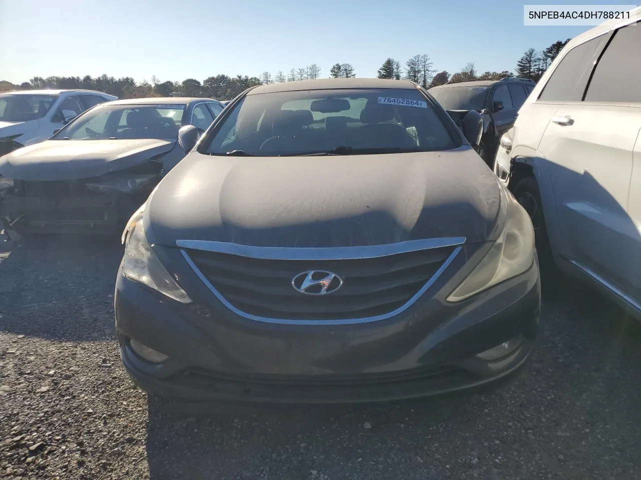 2013 Hyundai Sonata Gls VIN: 5NPEB4AC4DH788211 Lot: 76452864