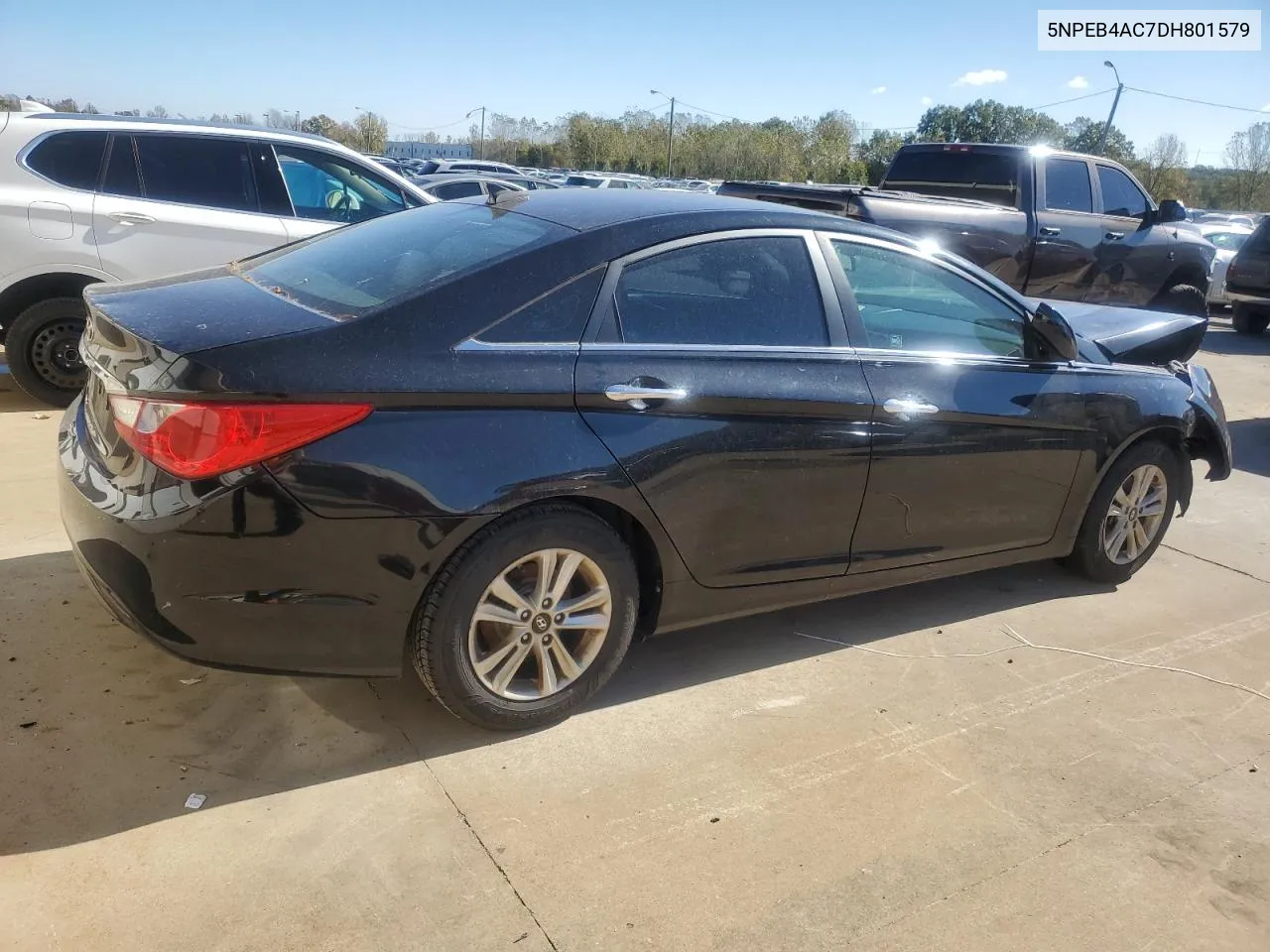 2013 Hyundai Sonata Gls VIN: 5NPEB4AC7DH801579 Lot: 76455544