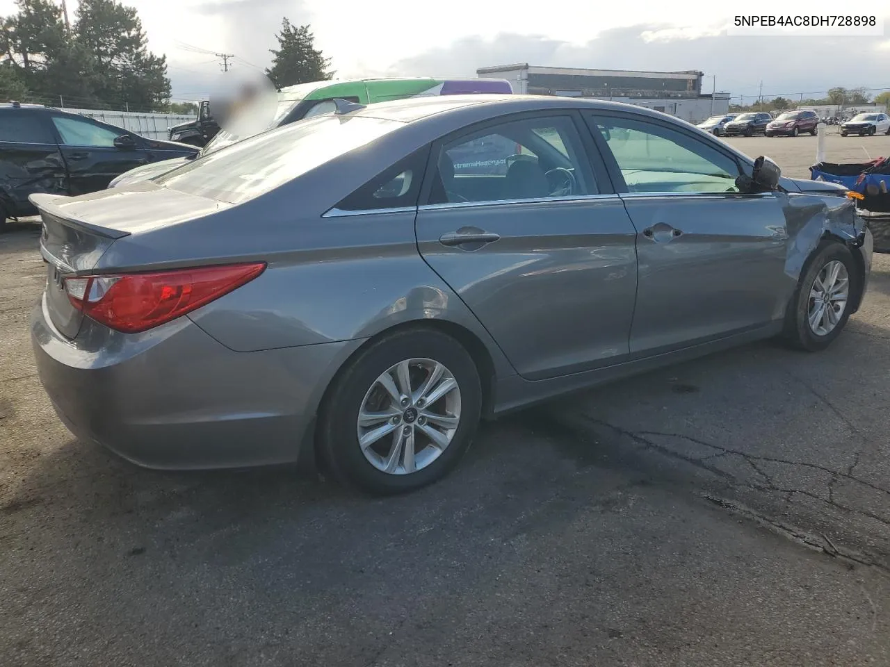 2013 Hyundai Sonata Gls VIN: 5NPEB4AC8DH728898 Lot: 76494704