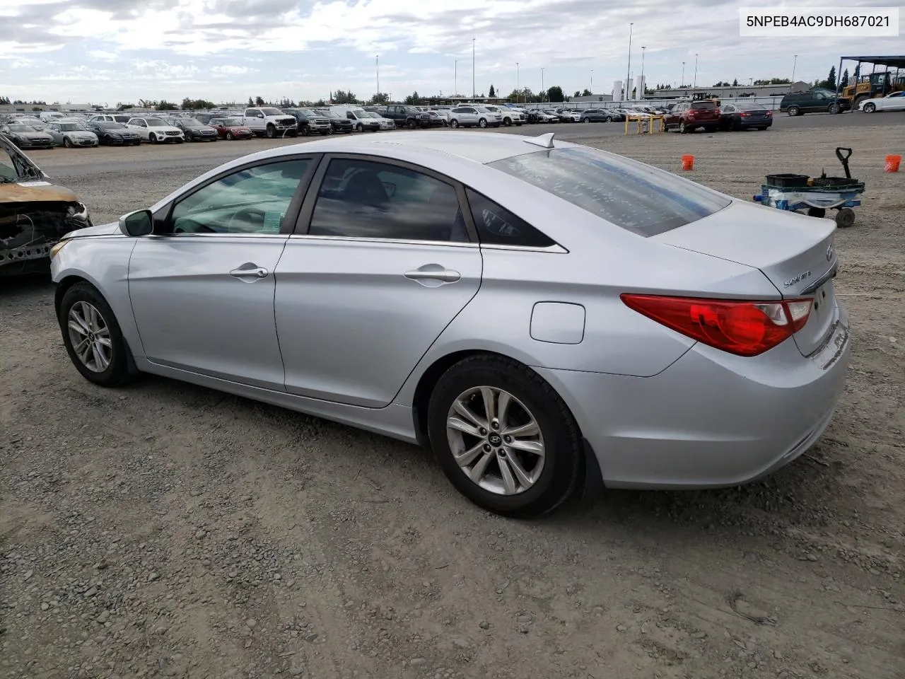 2013 Hyundai Sonata Gls VIN: 5NPEB4AC9DH687021 Lot: 76633024