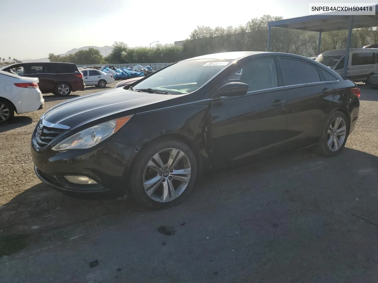 2013 Hyundai Sonata Gls VIN: 5NPEB4ACXDH504418 Lot: 76726444