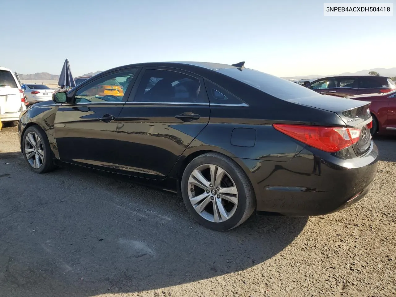 2013 Hyundai Sonata Gls VIN: 5NPEB4ACXDH504418 Lot: 76726444