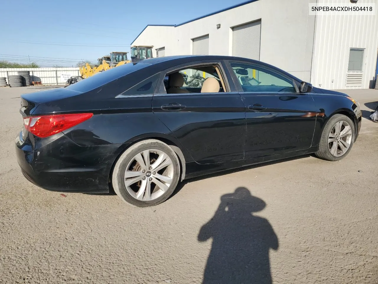 2013 Hyundai Sonata Gls VIN: 5NPEB4ACXDH504418 Lot: 76726444